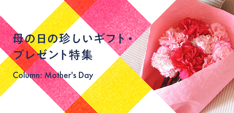 母の日の花　珍しいギフト・プレゼント特集【母の日ギフト特集2024】