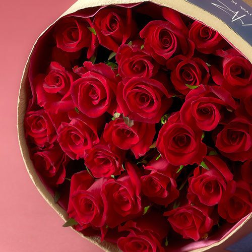 30本の赤バラの花束「アニバーサリーローズ」