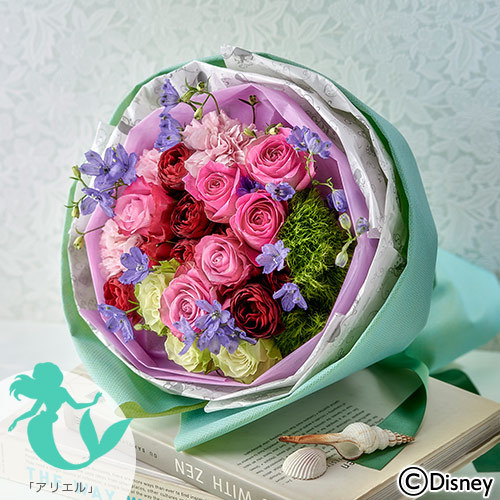 ＜日比谷花壇＞３０本のピンクバラの花束「アニバーサリーローズ」