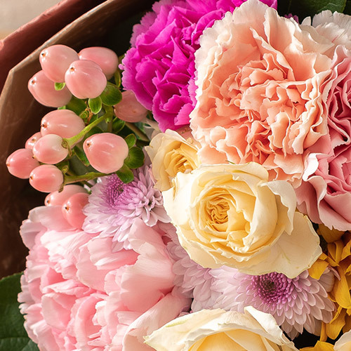 9月の旬の花 花束 ムスカ 花 花束を贈るフラワーギフト通販の 日比谷花壇