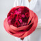 バラの形の花束ペタロ・ローザ「シャイニングレッド」
