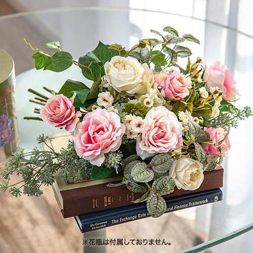 アーティフィシャルフラワーブーケ「パウダーピンク」｜花・花束を贈る 