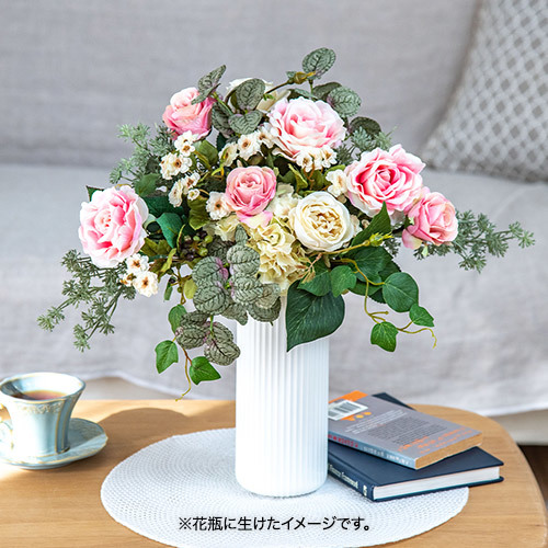 アーティフィシャルフラワーブーケ「パウダーピンク」｜花・花束を贈る 