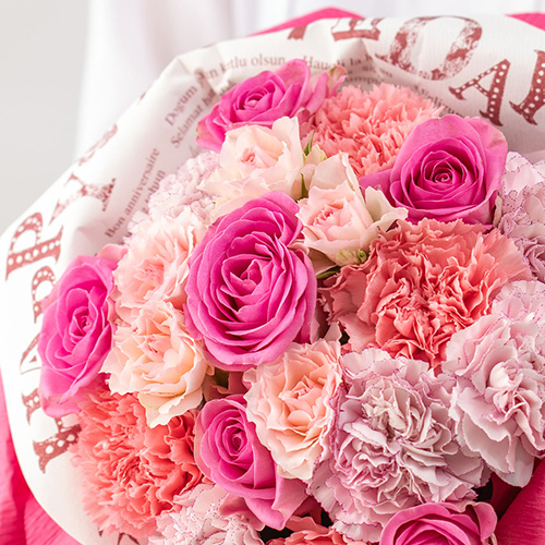 バラの形の花束ペタロ・ローザ「バースデーギフト」｜花・花束を贈る 