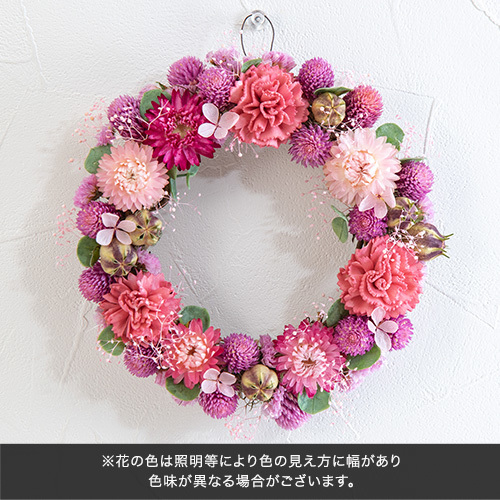 ドライフラワーリース「タイニーフラワーズ」｜花・花束を贈るフラワー