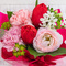 2月旬の花 チューリップ そのまま飾れるブーケ「プティビジュー」